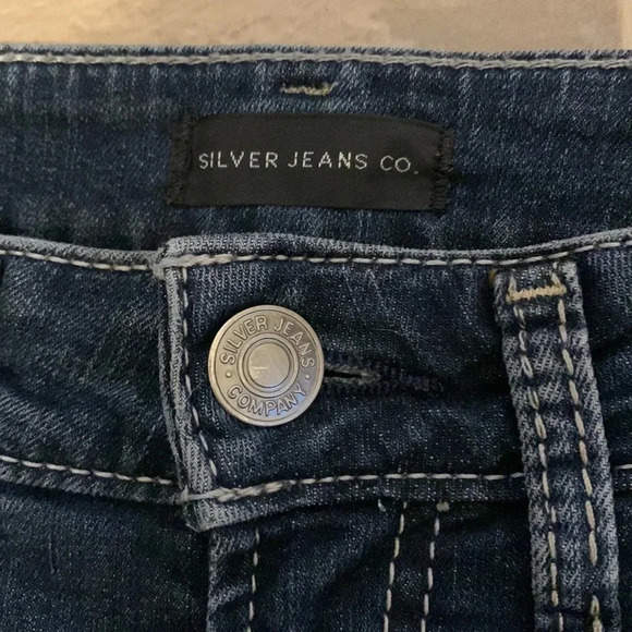 Silver Avery skinny crop jeans - Picture 2 of 6